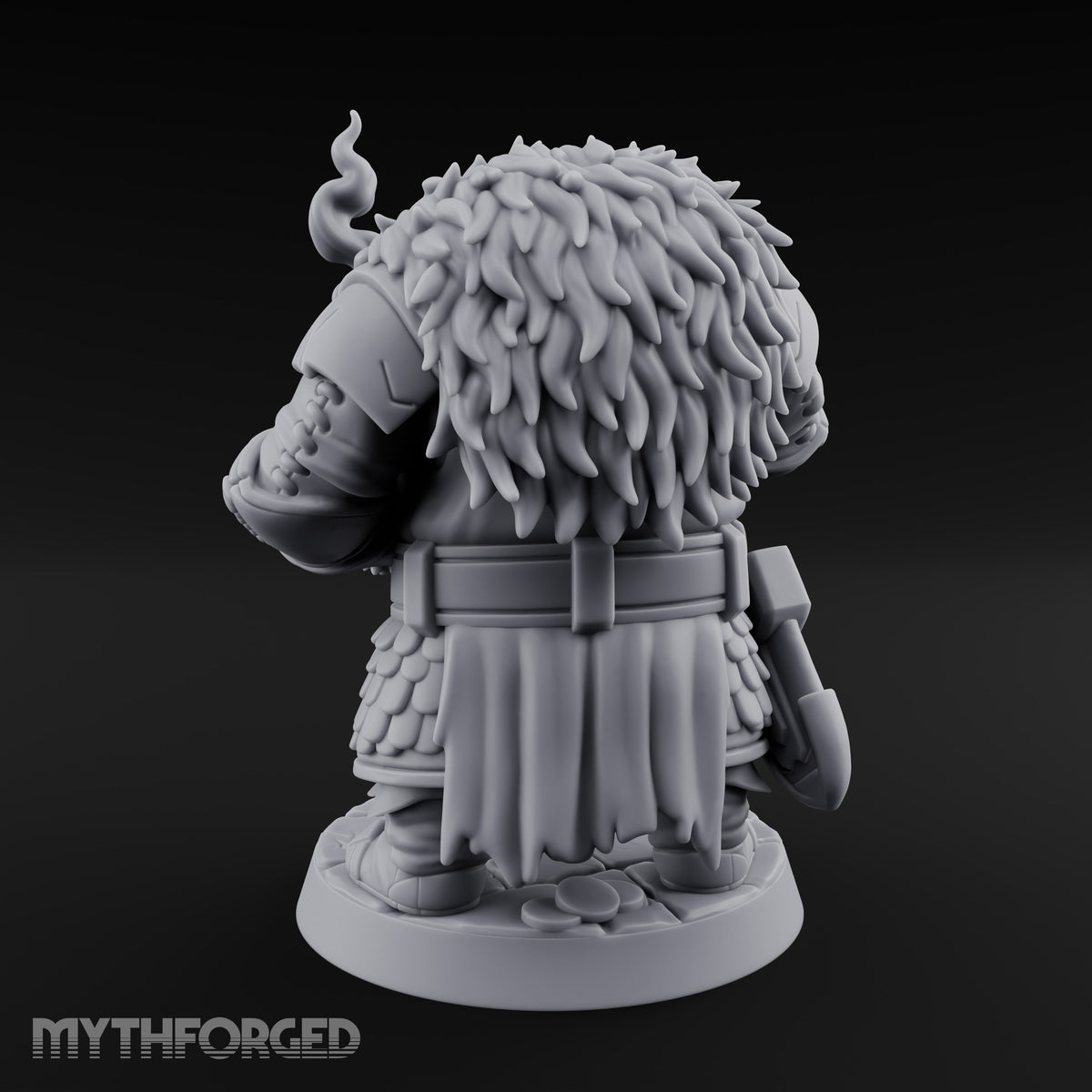 Guarding the Strongbox Dwarf Merchant