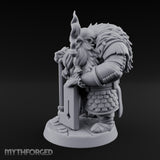 Guarding the Strongbox Dwarf Merchant