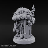 Guarding the Strongbox Dwarf Merchant