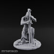Kneeling In Prayer Human Paladin Miniature for Dungeons and Dragons, Pathfinder or other TTRPGs
