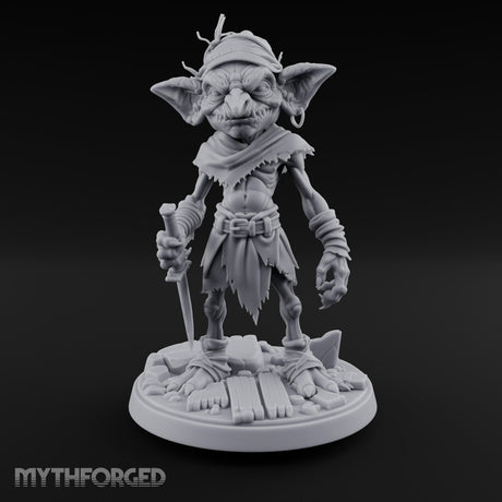 Knife Dragging Goblin Rogue