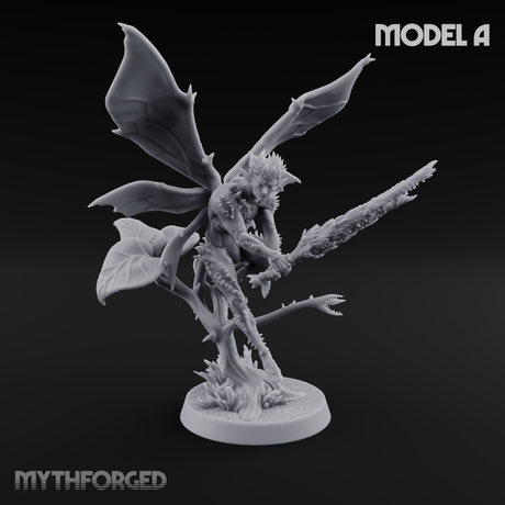 Zipping Around Sprite Thorn Knights Miniature for Dungeons and Dragons, Pathfinder or other TTRPGs