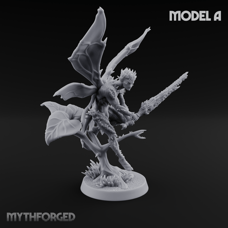 Zipping Around Sprite Thorn Knights Miniature for Dungeons and Dragons, Pathfinder or other TTRPGs