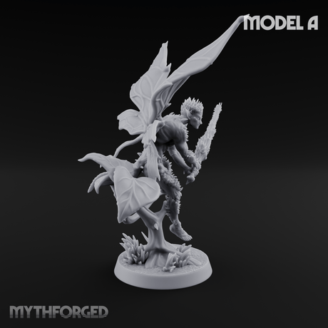 Zipping Around Sprite Thorn Knights A Miniature for Dungeons and Dragons, Pathfinder or other TTRPGs