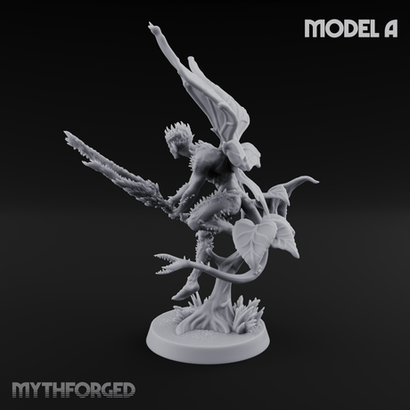 Zipping Around Sprite Thorn Knights A Miniature for Dungeons and Dragons, Pathfinder or other TTRPGs