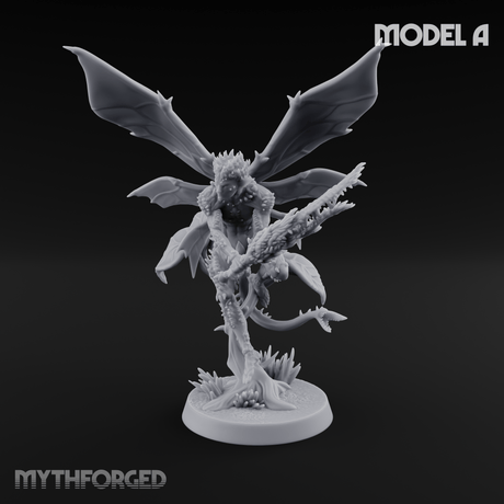 Zipping Around Sprite Thorn Knights A Miniature for Dungeons and Dragons, Pathfinder or other TTRPGs