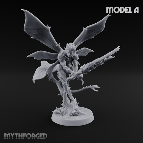 Zipping Around Sprite Thorn Knights A Miniature for Dungeons and Dragons, Pathfinder or other TTRPGs