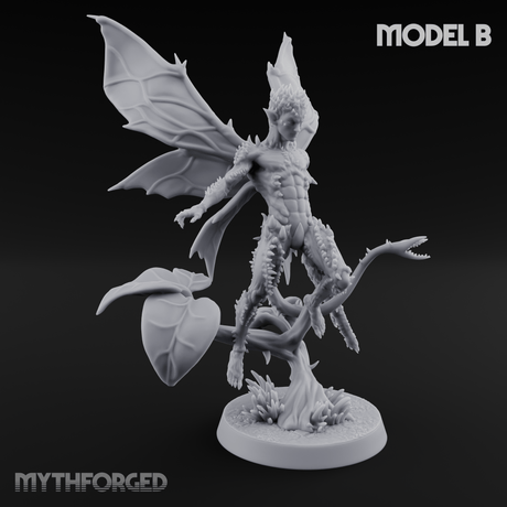Zipping Around Sprite Thorn Knights B Miniature for Dungeons and Dragons, Pathfinder or other TTRPGs