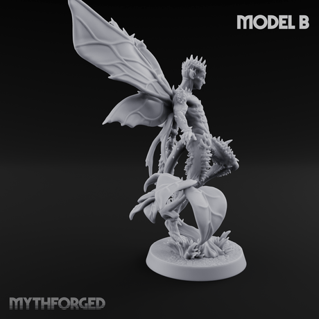 Zipping Around Sprite Thorn Knights B Miniature for Dungeons and Dragons, Pathfinder or other TTRPGs