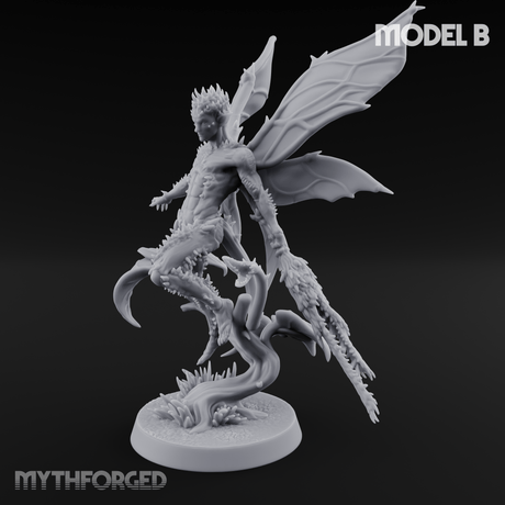 Zipping Around Sprite Thorn Knights B Miniature for Dungeons and Dragons, Pathfinder or other TTRPGs