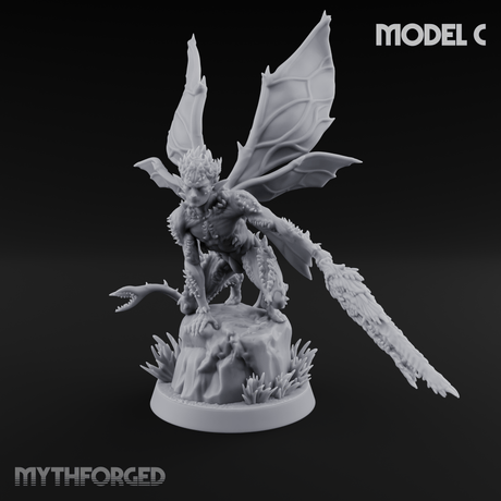 Zipping Around Sprite Thorn Knights Miniature for Dungeons and Dragons, Pathfinder or other TTRPGs