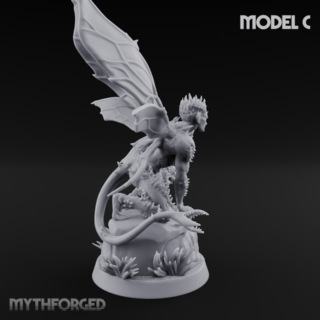 Zipping Around Sprite Thorn Knights C Miniature for Dungeons and Dragons, Pathfinder or other TTRPGs