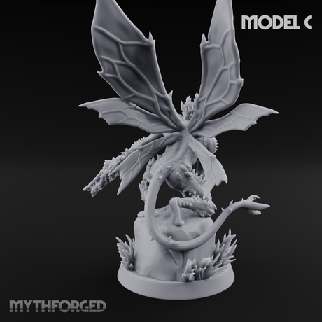 Zipping Around Sprite Thorn Knights C Miniature for Dungeons and Dragons, Pathfinder or other TTRPGs