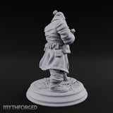 Blade Drawing Dwarf Duelist Miniature for Dungeons and Dragons, Pathfinder or other TTRPGs