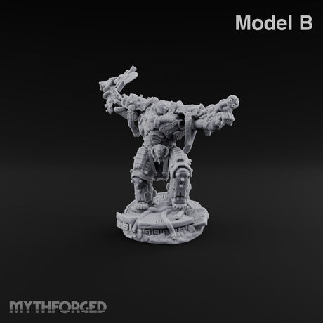 Strength Has a Pedestal Warforged Heavy Automatons — B · No FX