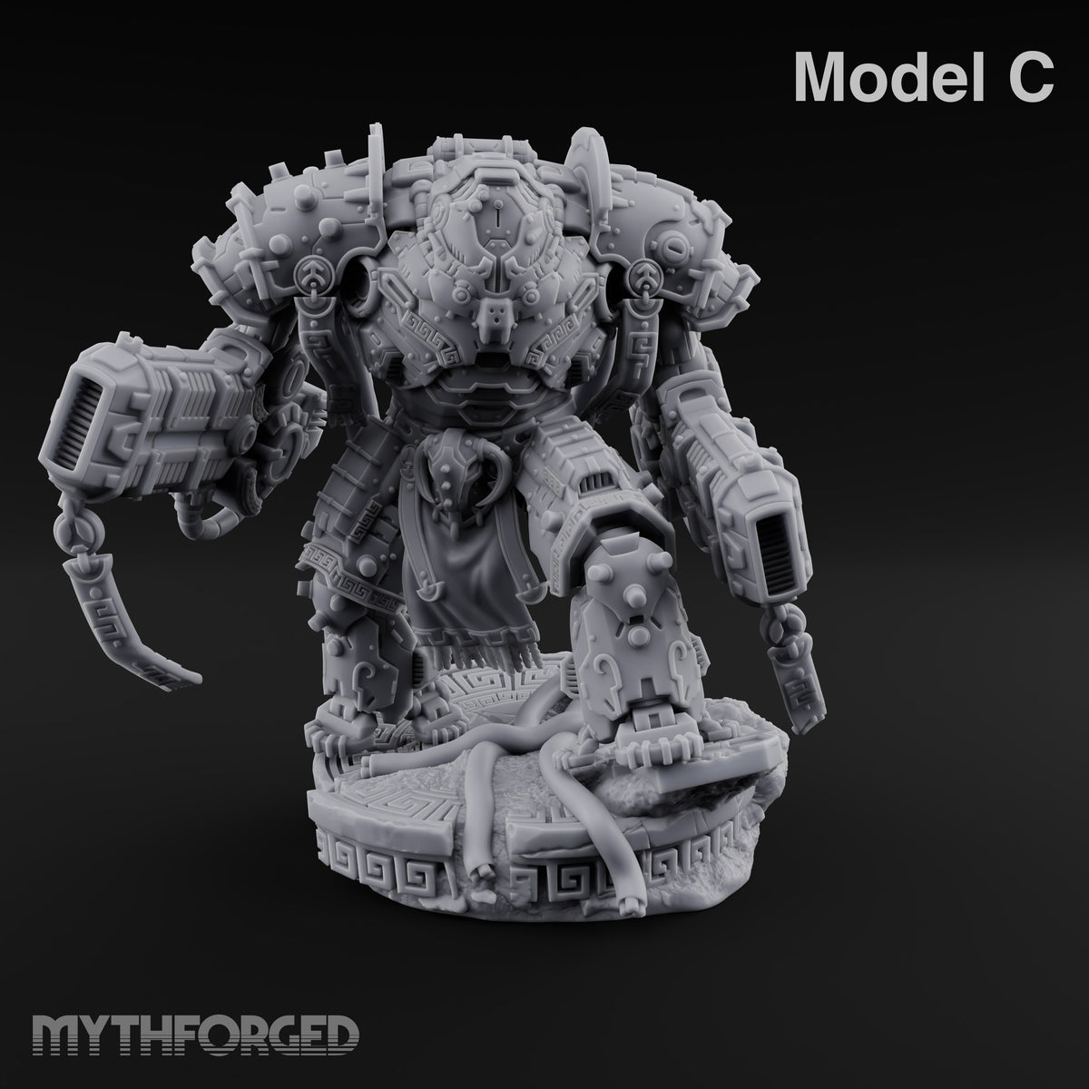 Strength Has a Pedestal Warforged Heavy Automatons — C · No FX