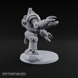 Pincers Open, Manners Closed Warforged Scarab Heavy Construct with Pincer Claws