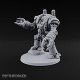 Pincers Open, Manners Closed Warforged Scarab Heavy Construct with Pincer Claws