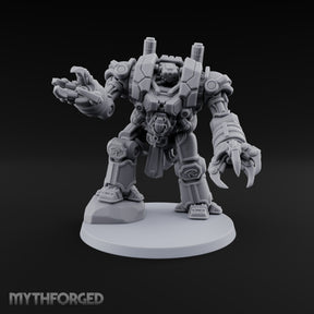 Pincers Open, Manners Closed Warforged Scarab Heavy Construct with Pincer Claws