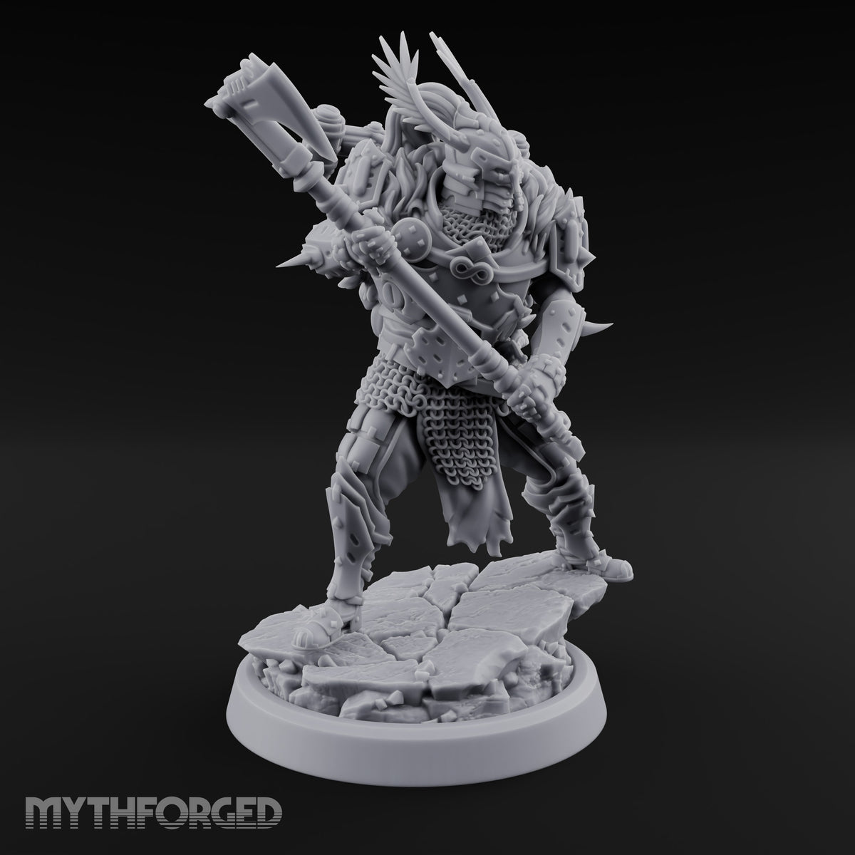 Sermons in Spikes Human Spiked Armoured Warrior J