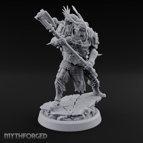 Sermons in Spikes Human Spiked Armoured Warrior J