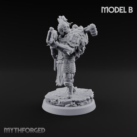 Sermons in Spikes Human Spiked Armoured Warriors — B
