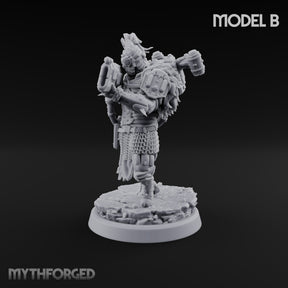 Sermons in Spikes Human Spiked Armoured Warrior B
