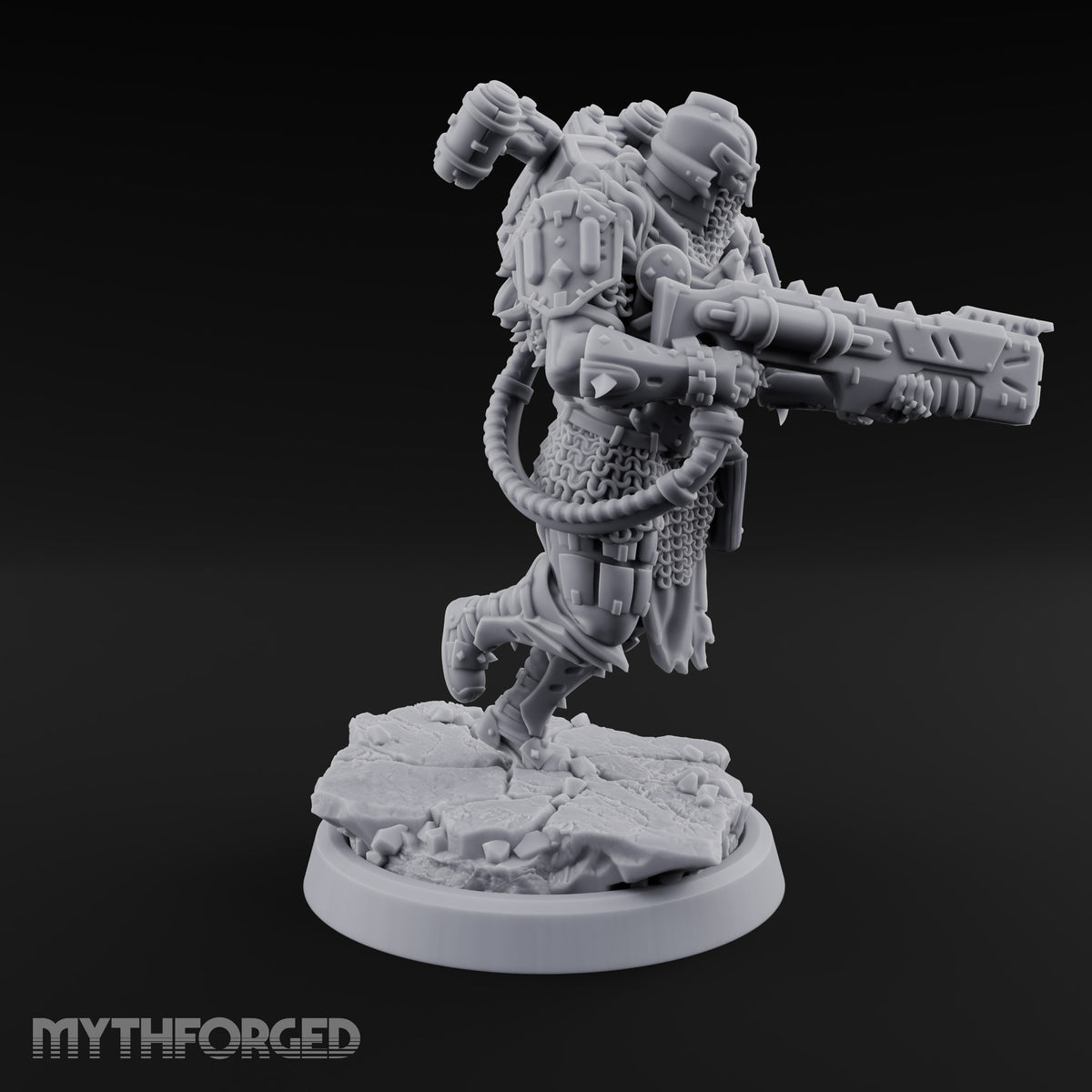 Sermons in Spikes Human Spiked Armoured Warrior C