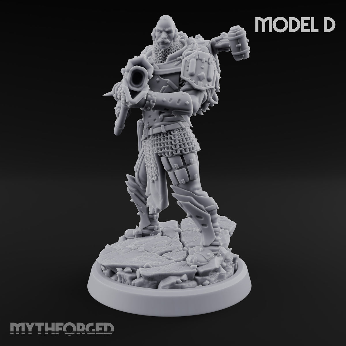 Sermons in Spikes Human Spiked Armoured Warrior D