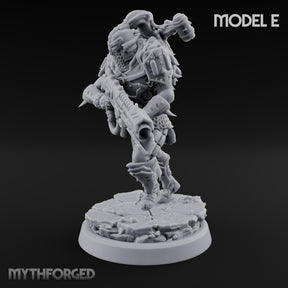 Sermons in Spikes Human Spiked Armoured Warrior E