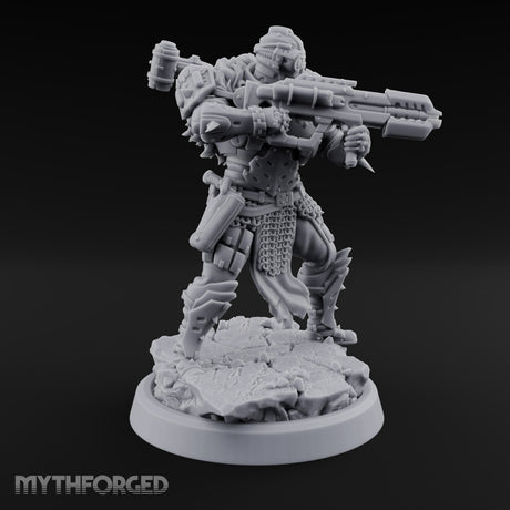 Sermons in Spikes Human Spiked Armoured Warrior F