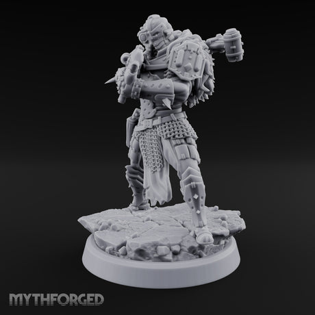Sermons in Spikes Human Spiked Armoured Warrior F