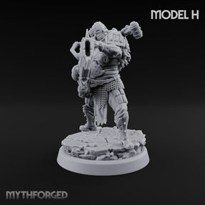 Sermons in Spikes Human Spiked Armoured Warrior H