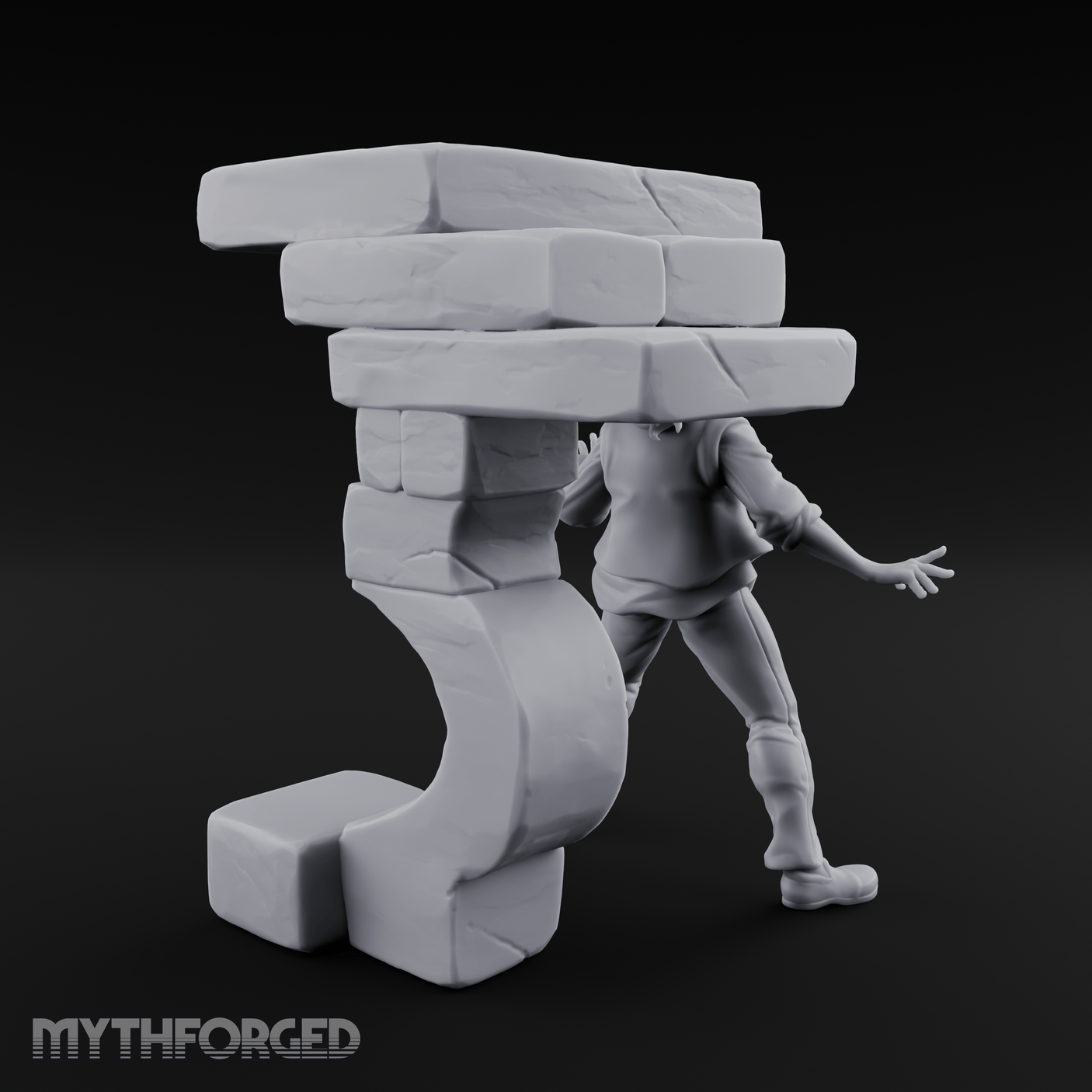 Juggling Heads Human Entertainer Miniature for Dungeons and Dragons, Pathfinder or other TTRPGs