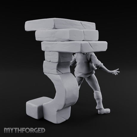 Juggling Heads Human Entertainer Miniature for Dungeons and Dragons, Pathfinder or other TTRPGs