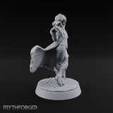 Orb Conjuring Tiefling Sorcerer Miniature for Dungeons and Dragons, Pathfinder or other TTRPGs