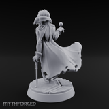 Orb Conjuring Tiefling Sorcerer Miniature for Dungeons and Dragons, Pathfinder or other TTRPGs