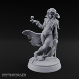 Orb Conjuring Tiefling Sorcerer Miniature for Dungeons and Dragons, Pathfinder or other TTRPGs