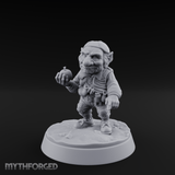 Palming The Orb Goblin Rogue Miniature for Dungeons and Dragons, Pathfinder or other TTRPGs