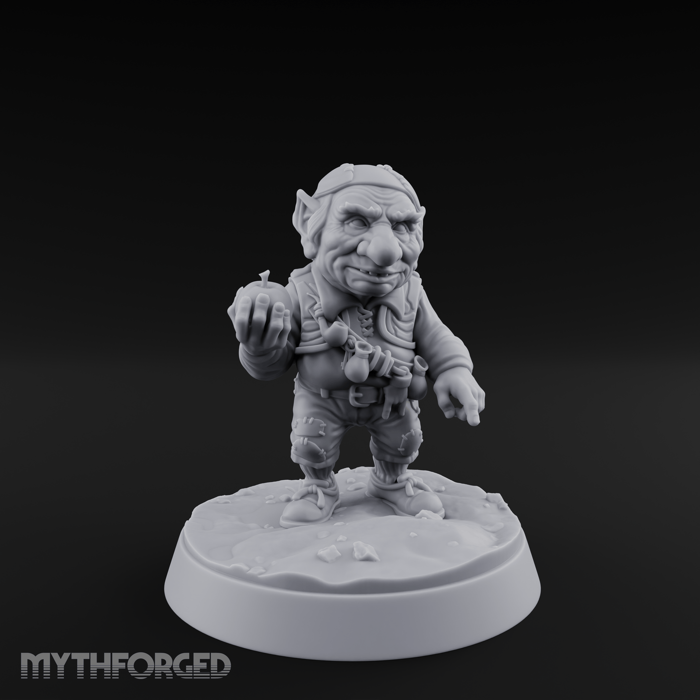 Palming The Orb Goblin Rogue Miniature for Dungeons and Dragons, Pathfinder or other TTRPGs