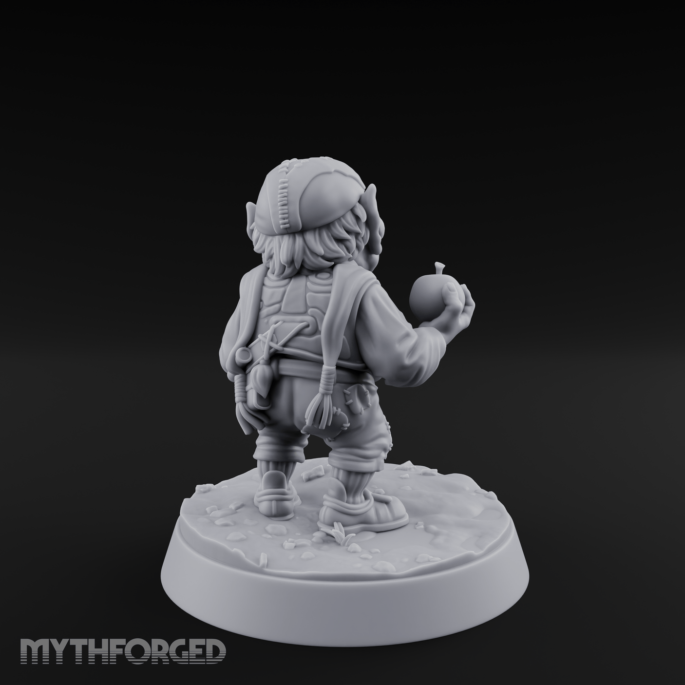 Palming The Orb Goblin Rogue Miniature for Dungeons and Dragons, Pathfinder or other TTRPGs