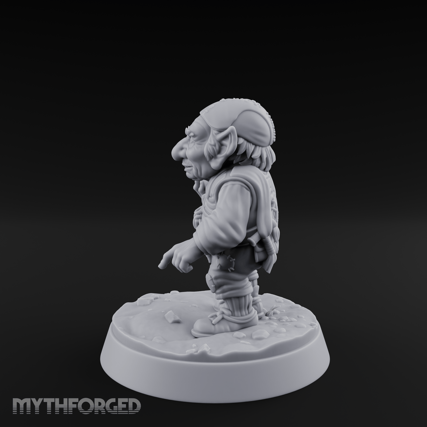 Palming The Orb Goblin Rogue Miniature for Dungeons and Dragons, Pathfinder or other TTRPGs