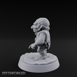 Palming The Orb Goblin Rogue Miniature for Dungeons and Dragons, Pathfinder or other TTRPGs