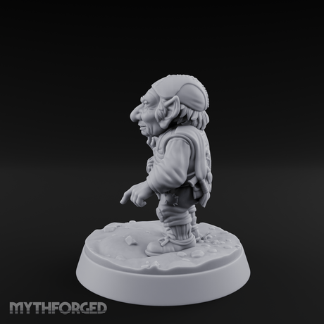 Palming The Orb Goblin Rogue Miniature for Dungeons and Dragons, Pathfinder or other TTRPGs