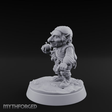 Palming The Orb Goblin Rogue Miniature for Dungeons and Dragons, Pathfinder or other TTRPGs