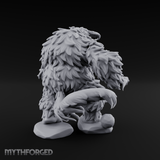 Shaggy And Snarling Owlbear Brute Miniature for Dungeons and Dragons, Pathfinder or other TTRPGs