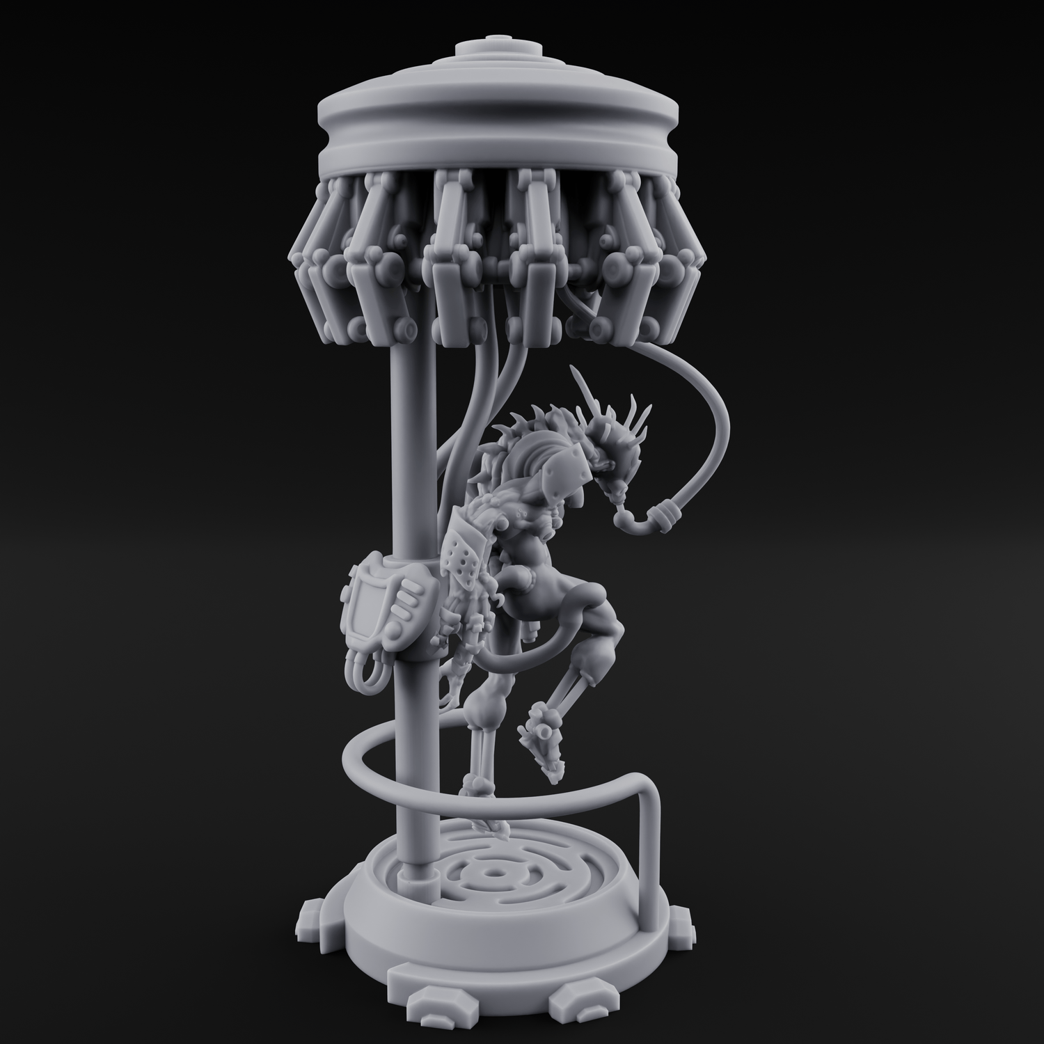 Dangling From The Canopy Necrolinked Wight A Miniature for Dungeons and Dragons, Pathfinder or other TTRPGs