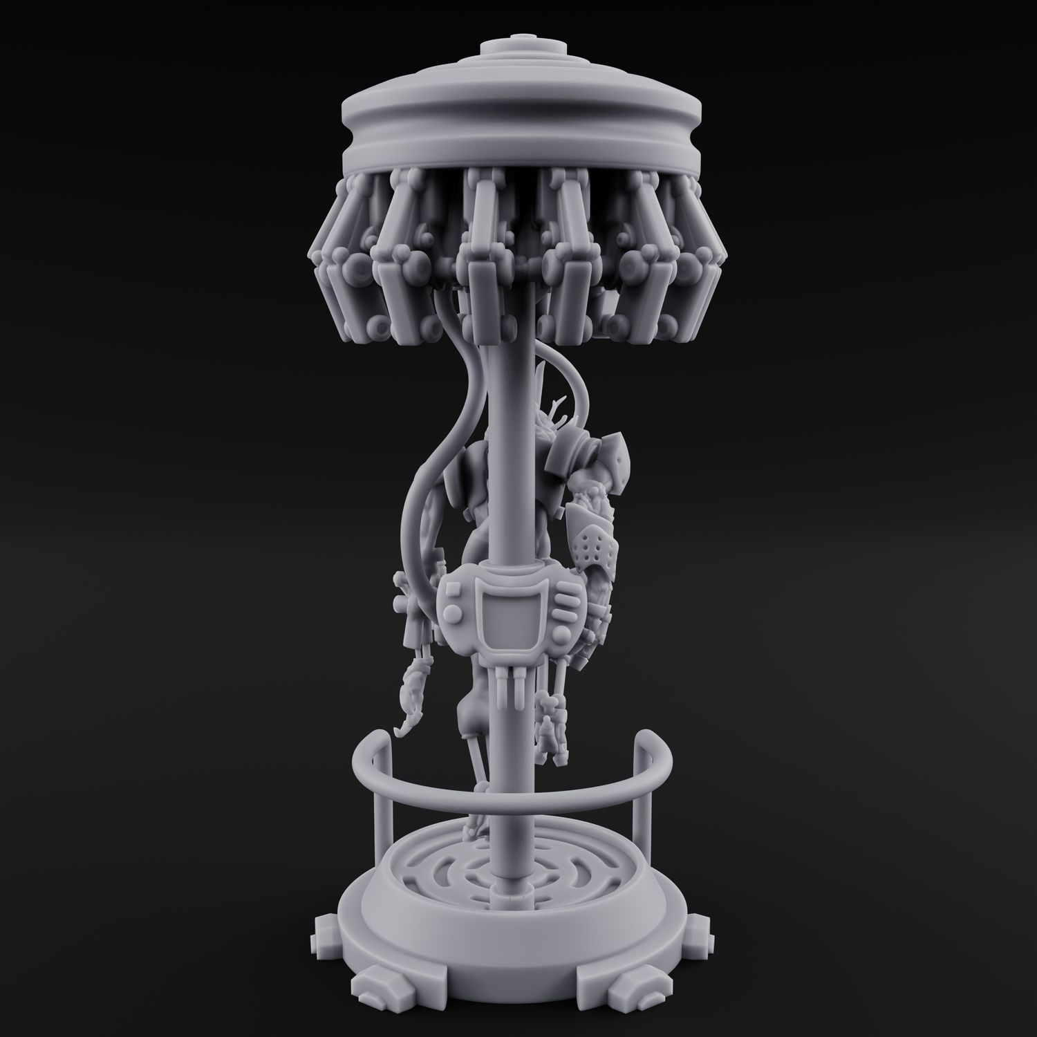 Dangling From The Canopy Necrolinked Wight A Miniature for Dungeons and Dragons, Pathfinder or other TTRPGs