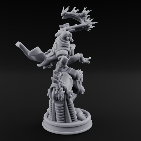 Dangling From The Canopy Necrolinked Wight B Miniature for Dungeons and Dragons, Pathfinder or other TTRPGs