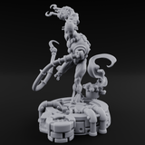 Dangling From The Canopy Necrolinked Wight C Miniature for Dungeons and Dragons, Pathfinder or other TTRPGs